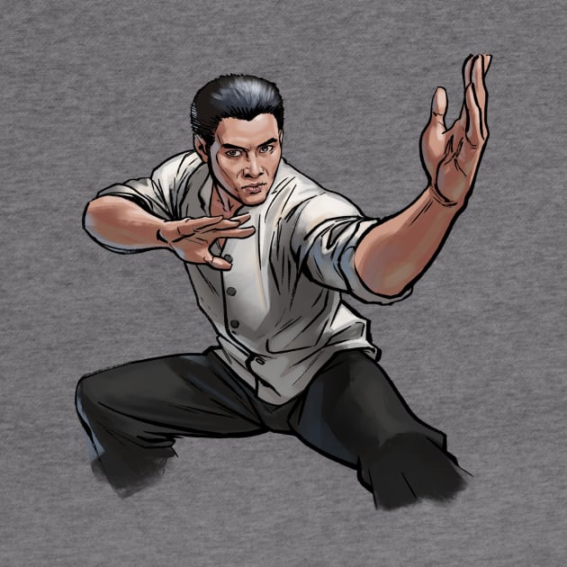 Jet Li by ohshirtdotnet